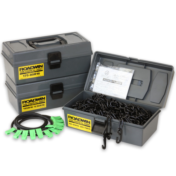 【販売終了】ROADWINタイヤチェーン・スズキジムニー用  175-80R16/185-85R16/195R16