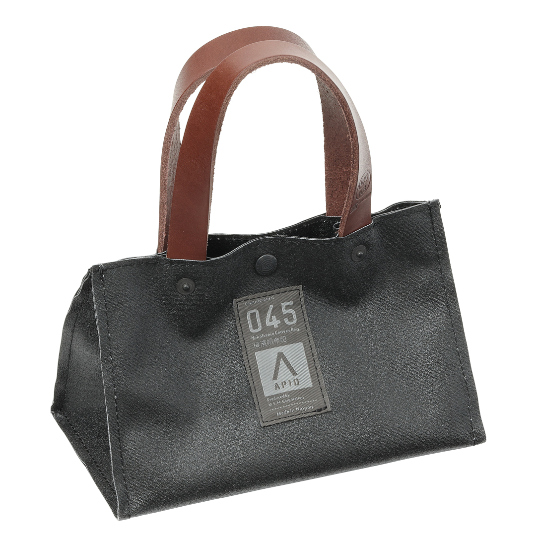 APIO x 横濱帆布鞄・Container Mini Tote Bag（Black）