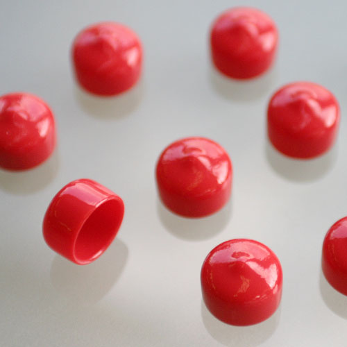 ボルトキャップ・ショートレッド（10ヶセット）