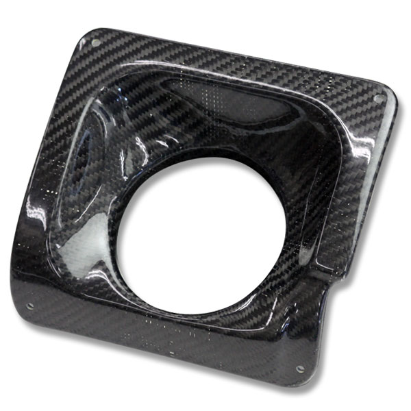 【販売終了】純正バンパー専用 アピオxヨシムラマフラー取付けガーニッシュ カーボン製