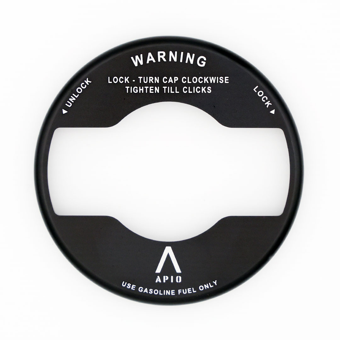 ロック式ガソリンキャップ用 アルミカバー（JB64,JB74,JC74 etc）